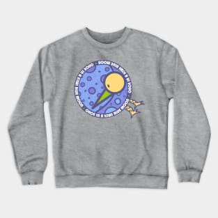 Once in a Kiwi Blue Moon (purple) Crewneck Sweatshirt